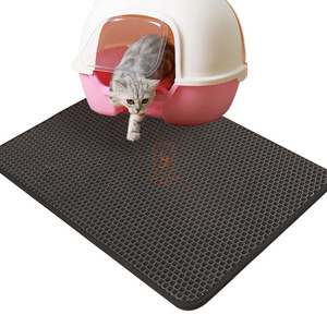 Zhicheng EVA <b>Cat</b> Litter Mat Rectangle Easy Clean For <b>Cats</b> - Product Image 2