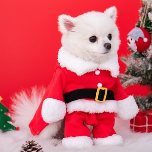Disfraz Navideño para Perros y Gatos, Ropa de Otoño e Invierno para Razas Pequeñas como Teddy y Bichón, Venta al Por Mayor Disponible - Product Image 4