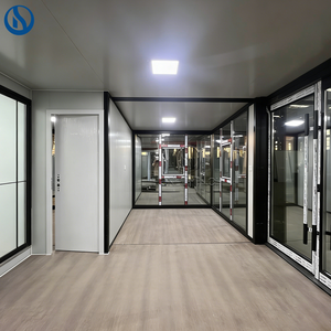 Bureau conteneurisé portable 20 pieds 40 pieds, maison préfabriquée modulaire, salle <span class=keywords><strong>de</strong></span> réunion, magasin, usage commercial - Product Image 3