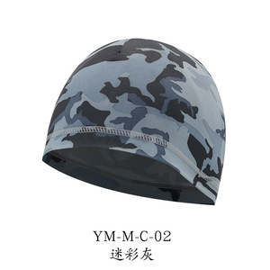 Mayorista Personalizado Deportes Transpirable Absorbe el Sudor <span class=keywords><strong>Lycra</strong></span> Ciclismo <span class=keywords><strong>Gorra</strong></span> Verano Aire Libre Protector Solar Hombres Cooling Pro Skull Cap - Product Image 1