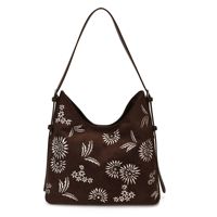 Sac fourre-tout HAOXUAN élégant et simple, couleur unie, vintage, durable, pour femme, avec fermeture éclair, nouveau style 2026, polyvalent, pour l'école, le travail, décontracté