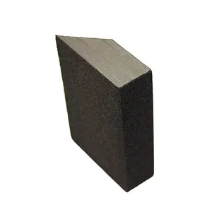 Glory abrasive high density 100x70x25mm aluminum oxide single bevel film sanding sponge