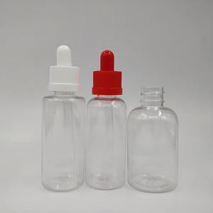 Vente en gros de bouteilles en plastique transparentes et colorées de 30 ml, 50 ml, 60 ml avec logo personnalisé, bouchon inviolable et anti-effraction pour huiles, sérigraphiées - Product Image 3