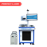 Machine de marquage laser UV 355nm haute précision, gravure laser à froid pour verre, plastique, céramique, plaquettes de silicium et l'industrie 3C