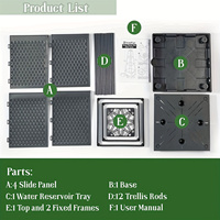 Boîte de jardinières pour plantes de légumes grimpantes, cages à tomates auto-arrosantes pour pots de jardin pour serre de patio