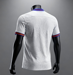 Conjunto de Camiseta de Fútbol Retro para Hombre Adulto, 100% Poliéster, Transpirable, de Secado Rápido, con Nombre y Números de Equipo Personalizados, Manga Corta - Product Image 6