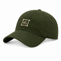 Casquettes de papa en pur coton avec visière incurvée, boucle coulissante métallique, œillets cousus réglables, vente en gros OEM, logo brodé personnalisé
