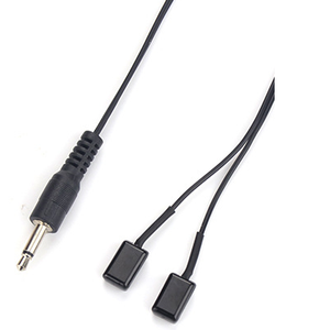 Bxon สายแยกสัญญาณอินฟราเรด2หัวยาว1.5ม. พร้อมสายปลั๊กโมโน3.5มม. 1ถึง2สายคู่ - Product Image 4