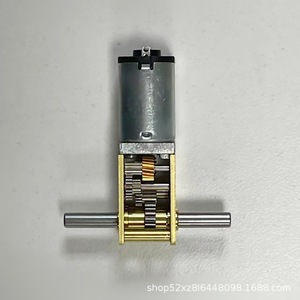 Twg1812 N20 Dc Motor Dual Output Shaft <b>Worm</b> Gear Reduction 36V Miniature Motor - Product Image 2