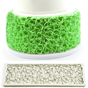 Thực Phẩm Lớp Hoa Nhỏ Mẫu Silicone Bánh Khuôn Sô Cô La Sugarcraft Jelly Cookies Khuôn DIY Công Cụ Làm Bánh - Product Image 2