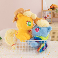 Boneka Kuda Poni Ungu T, Boneka Unicorn, Mainan Boneka Kuda, Mainan Hewan Boneka, Bantal Penghibur Pegasus Malaikat untuk Mesin Cakar