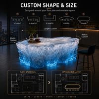 Table basse en résine de luxe au design minimaliste moderne, forme irrégulière sculptée, pour salon, style artistique personnalisé et raffiné