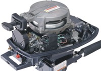 Nouveau moteur hors-bord à essence T5 à refroidissement par eau, 2 temps, pour bateau de pêche gonflable