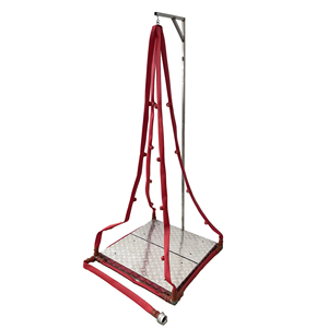 Estación de Ducha de Emergencia Portátil de Acero Inoxidable de Alta Calidad para Rescate y Descontaminación, con Lavaojos - Product Image 3