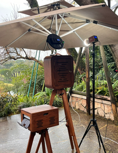 Coque de photomaton en bois avec écran tactile pour mariage, fête, photomaton portable pour appareil photo reflex numérique, valise de transport - Product Image 2