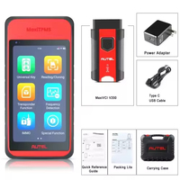 AUTEL MaxiTPMS ITS600 ITS600E TPMS con VCI V200, Supporto per Esame Freni e Pneumatici e Programmazione Sensori, Multilingue