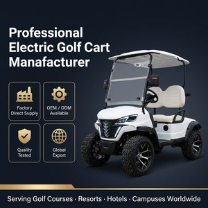 Carrito de Golf Todoterreno Comercial de 2 Plazas, Motor de CA de 60V 4KW, 30-50km/h, 90km de Autonomía, Buggy Turístico para Villas y Resorts de Lujo [Compacto De - Product Image 5