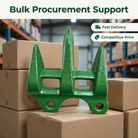 Protection de couteau courte-longue-courte compatible avec JD OEM H229538, pièce de rechange pour machines agricoles, vente directe usine