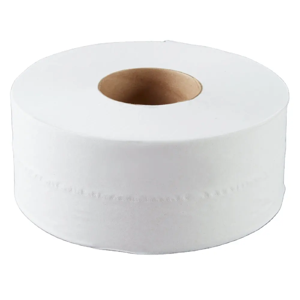 factory manufacturing wood pulp recycled pulp 2ply 3ply washroom disposable commercial jumbo roll toilet tissues