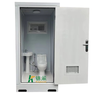 Toilettes mobiles de luxe en acier de haute qualité, toilettes portables, salle de bain extérieure, unité de douche, toilettes, mini-pods, conteneurs - Product Image 4