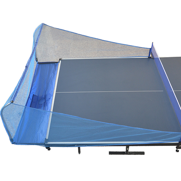 Portable Indoor Table Tennis Catch Net & Ball Recycling Robot Collect Machine