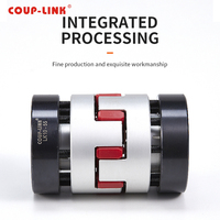 COUP-LINK Accouplement flexible à mâchoires, type manchon d'expansion, sans jeu, en aluminium, pour servomoteur