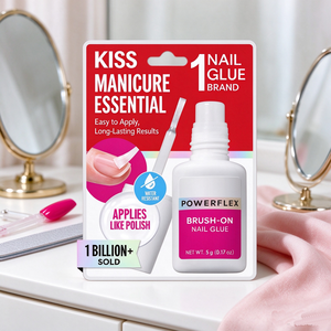 Colle à ongles à appliquer au pinceau, super résistante à l'eau, adhésif pour faux ongles, 5 g, pour les voyages et l'utilisation en salon - Product Image 4
