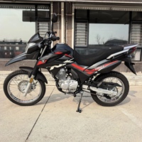 Moto d'occasion Haojue NK150 150cc essence, route et tout-terrain, qualité d'origine, faible kilométrage, vitesse maximale >80km/h, Guangdong à vendre