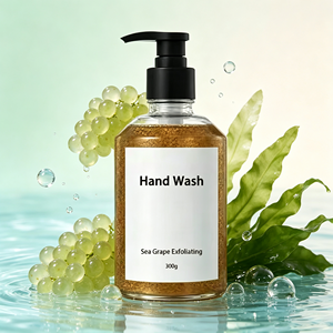 Nettoyant pour les <span class=keywords><strong>mains</strong></span> personnalisé avec pompe, exfoliant aux raisins de mer, parfumé, nettoyage doux, désinfectant pour les <span class=keywords><strong>mains</strong></span> pour usage hôtelier, fournisseur en gros - Product Image 5