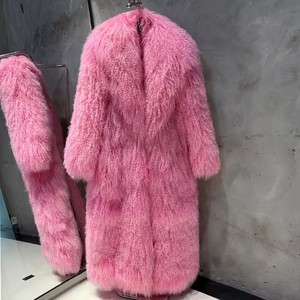 Ấm phụ nữ may mặc với Mông Cổ lông Áo khoác mùa đông - Product Image 6