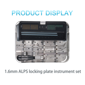 Juego de instrumentos de placa de bloqueo de reconstrucción ALPS ortopédica veterinaria de 1,6mm para cirugía ortopédica VET - Product Image 1