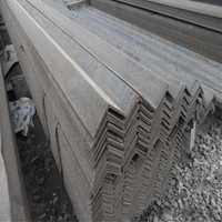 Barre d'angle en acier au carbone égal laminé à chaud Q235B ASTM A36 S235JR, profil en L pour structure en acier de construction