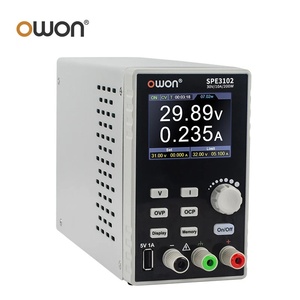 OWON SPE แหล่งจ่ายไฟ DC แบบตั้งโปรแกรมได้ 300W 60V/10A 60V/5A จอ LCD 2.8 นิ้ว ความละเอียด 10mV/1mA เครื่องควบคุมแรงดันไฟฟ้าแบบดิจิตอล รับไฟเข้า 220V - Product Image 4