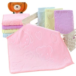 Toallas de mano de microfibra Jin Ao para niños, 25x25 cm, absorbentes y de secado rápido, para uso en el baño de bebés. - Product Image 4