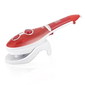 Hand-held mini steam iron for the home with extra steam capacity hanging ironing 2 and 1 surging steam