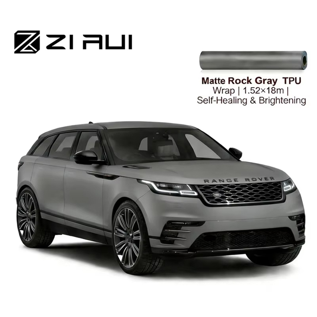 ZIRUI CON-LMXL-1011 New Material Matte Rock Gray TPU Film Industrial Strength Paint Protection with Hydrophobic Shield