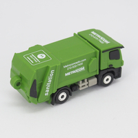Clé USB en forme de figurine mignonne de camion de nettoyage en PVC, clé USB d'usine, clé USB 16 Go, clé USB de 128 Mo à 128 Go
