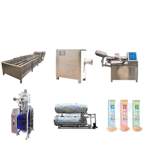 Équipement de traitement Ligne de production de pâte à viande Hachoir alimentaire/stérilisateur de bâton de <span class=keywords><strong>chat</strong></span> Machine de remplissage - Product Image 1