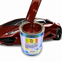 Peinture liquide acrylique unie 1K pour rénovation automobile, résistante aux UV, finition lisse, couche de base pour pulvérisation automobile - Tous types de bateaux