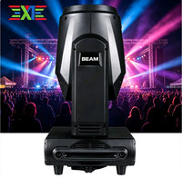 Projecteur Beam Moving Head 350W DMX512 à commande vocale, autopropulsé, effets prismatiques 540°, palette de 14 couleurs, éclairage de scène
