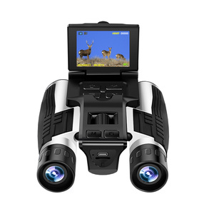 กล้องส่องทางไกล DT40 1080P HD สำหรับใช้งานกลางแจ้ง พร้อมกล้องบันทึกวิดีโอดิจิตอล 48MP และถ่ายภาพ กล้องโทรทรรศน์ 12x32 สำหรับดูนก - Product Image 2