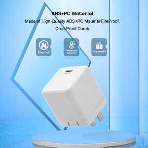 Chargeur Hi-Q Type C + USB GaN PD 30W double Port chargeurs de couleur blanche Protection contre les surcharges - Product Image 5