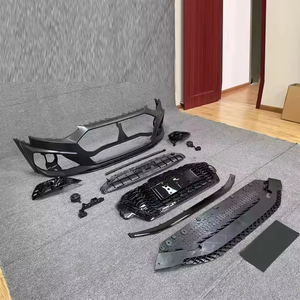 Vente en stock aux États-Unis : Kit de pare-chocs avant style RS4 pour <span class=keywords><strong>Audi</strong></span> A4 B9.5 <span class=keywords><strong>2020</strong></span> à 2024, fourni en gros par l'usine, avec calandre noire en nid d'abeille - Product Image 5