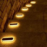 Lumière solaire de jardin étanche IP68 avec batterie rechargeable LED PC pour la décoration extérieure de cour de patio et de clôture de jardin