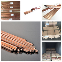 BEIDUO BCuP-2 Barres carrées 3.0x3.0x500mm 1kg Alliage cuivre-phosphore Certifié ISO9001:2008 OBM Personnalisable Soudage TIG Garantie 1 an