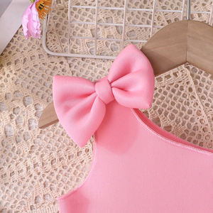 Squisito <span class=keywords><strong>elegante</strong></span> abito da principessa per bambine monospalla senza maniche traspirante <span class=keywords><strong>abbigliamento</strong></span> per bambini di più colori - Product Image 4