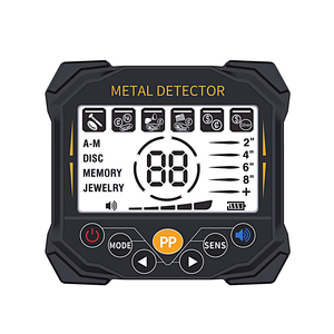 Detector de Metales Subterráneo para Monedas de Oro, Reliquias, Playa, Colinas y Ruinas, IP68, 5 Modos, Pantalla LCD Retroiluminada Tipo C, OEM EXW Venta al por Mayor GT868H - Product Image 5