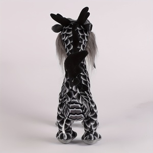 Drago nero peluche giocattoli Kawaii drago cinese animali imbalsamati per il nuovo anno regalo di simulazione di bambole di peluche di drago - Product Image 5