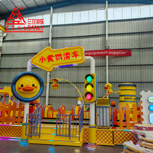 <span class=keywords><strong>Tren</strong></span> Eléctrico Circular para Niños, Material de Fibra de Vidrio, Interior/Exterior, Certificado CE, 100-500 kg, 12 Asientos, Educativo - Product Image 3