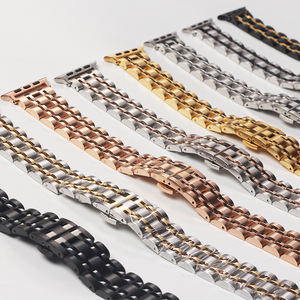 Accessoires de montre très vendus, bracelet en acier inoxydable, remplacement de bracelet de montre intelligente pour Apple Watch Series 8/9/10/11/Ultra/<span class=keywords><strong>SE</strong></span> - Product Image 3